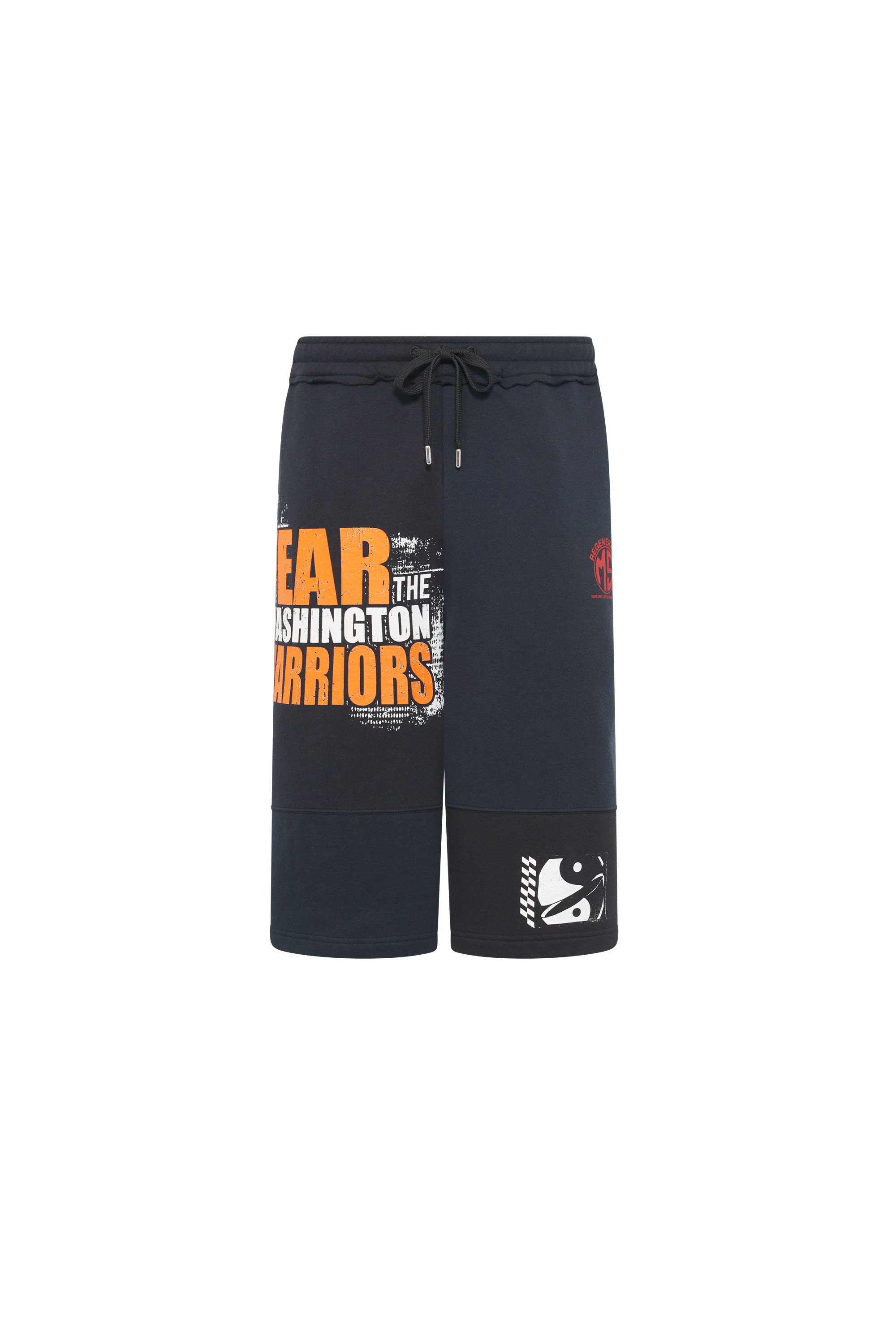 Regenerated Graphic Sweatshirts Drawstring Shorts - 8