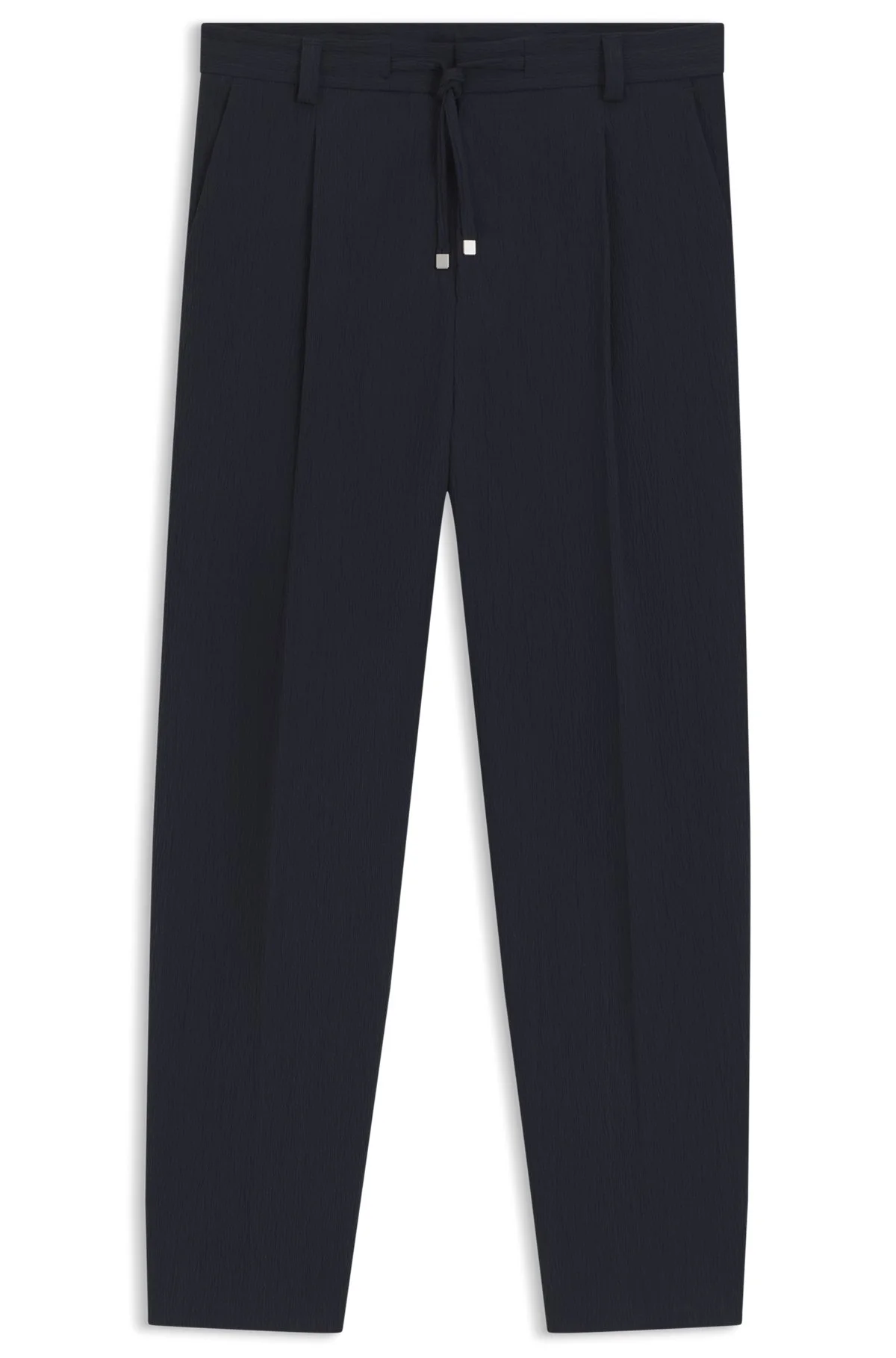 MODERN-FIT PANTS IN PERFORMANCE-STRETCH SEERSUCKER - 1