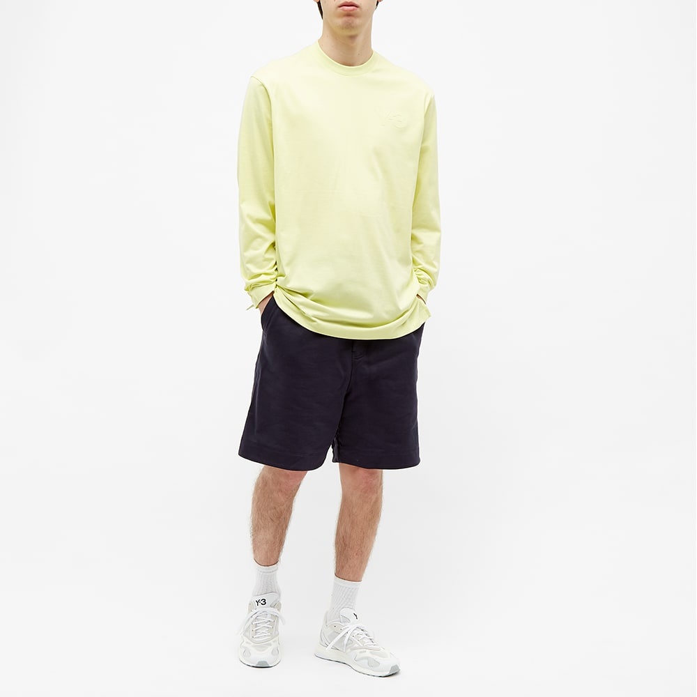 Y-3 Long Sleeve Classic Chest Logo Tee - 5