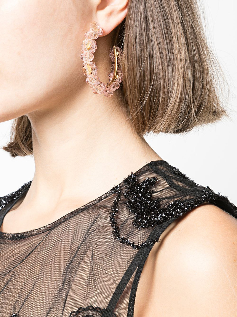 Simone Rocha beaded earrings outlook