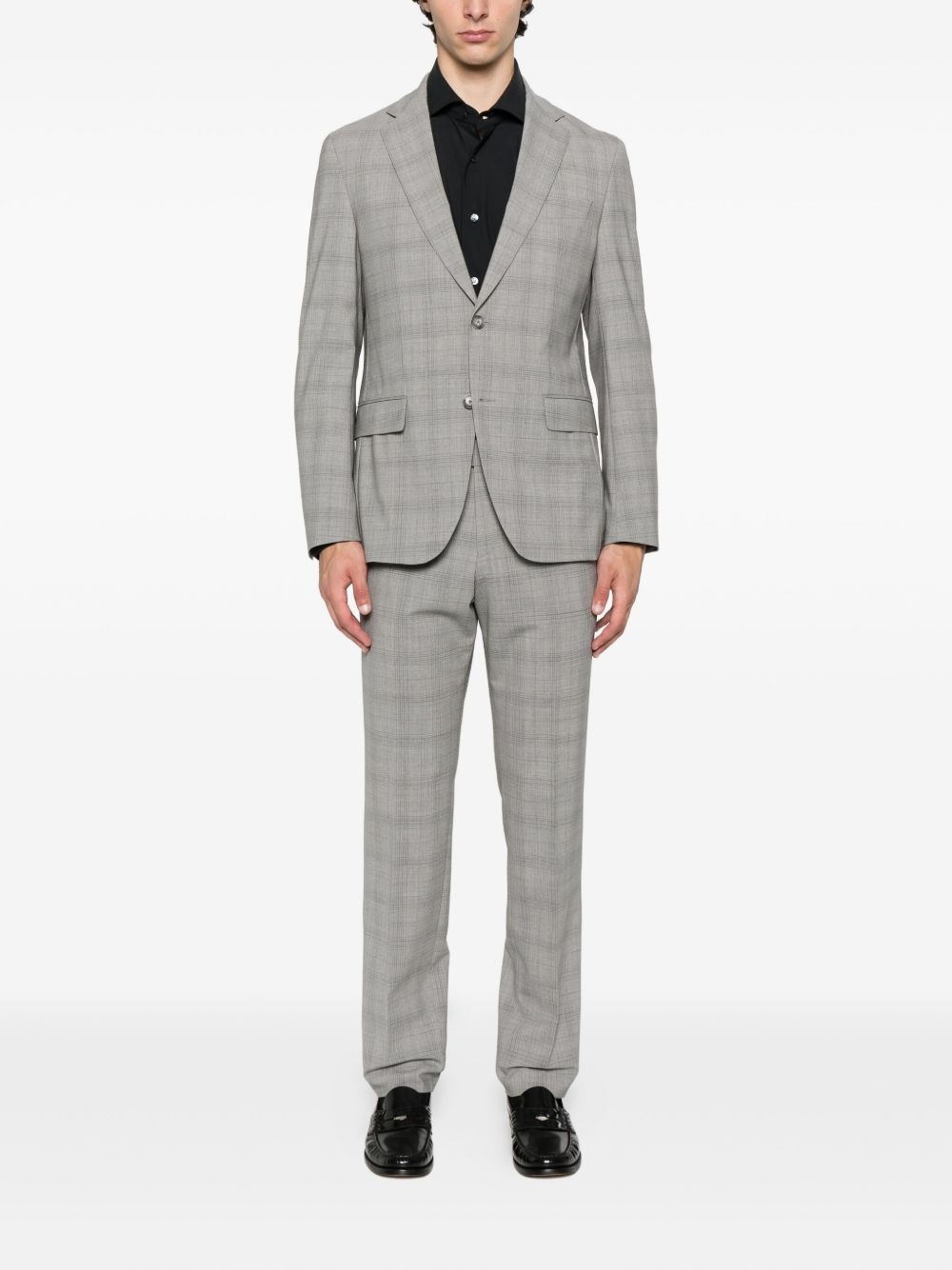 checked suit - 2