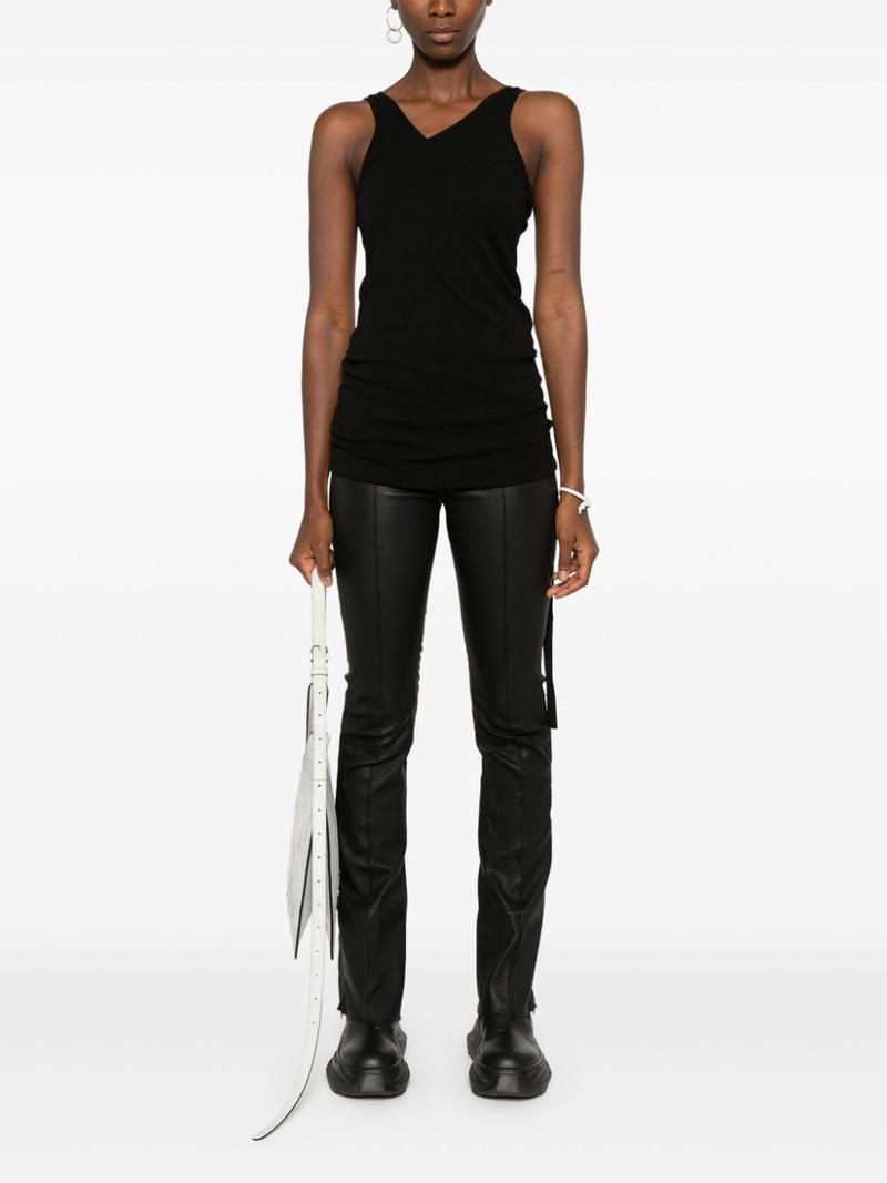 Rick Owens DRKSHDW Double Ziggy Bananatank top outlook