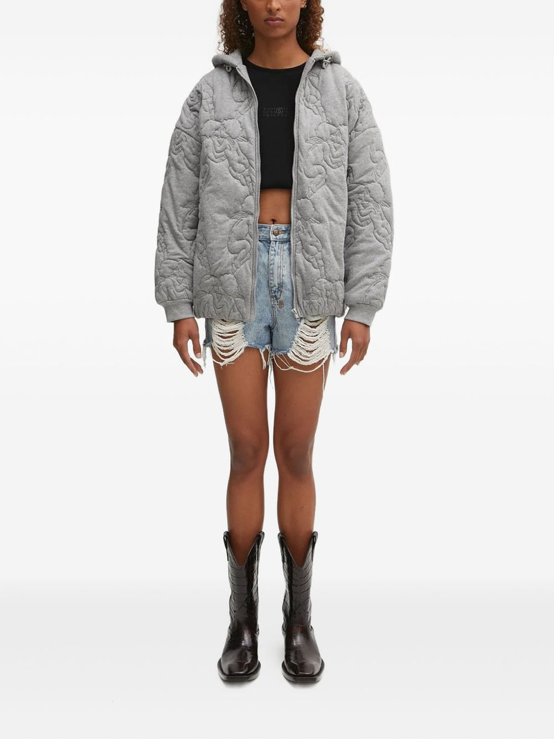 FIORUCCI quilted hoodie outlook