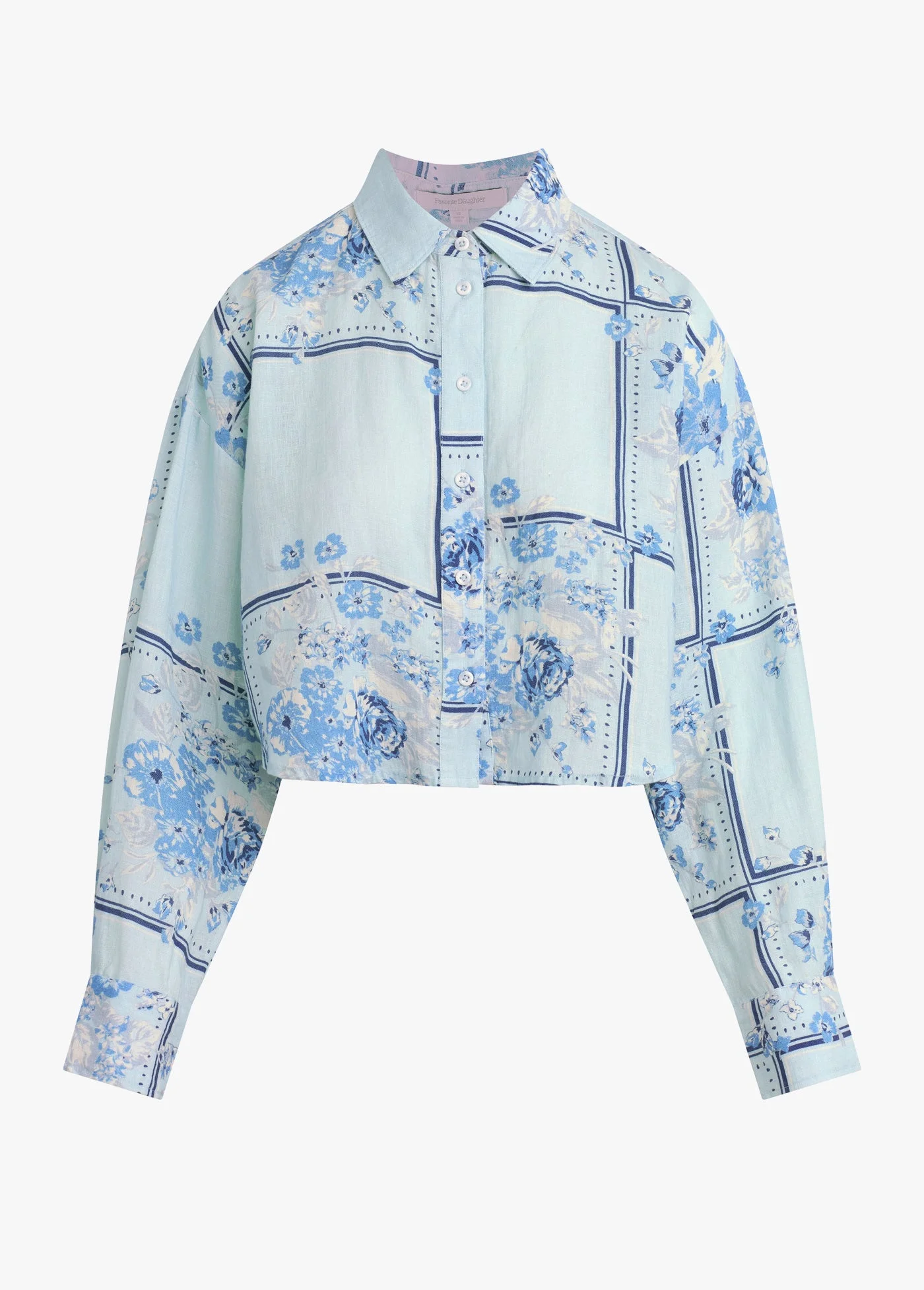 THE CROP EX-BOYFRIEND SHIRT - 1