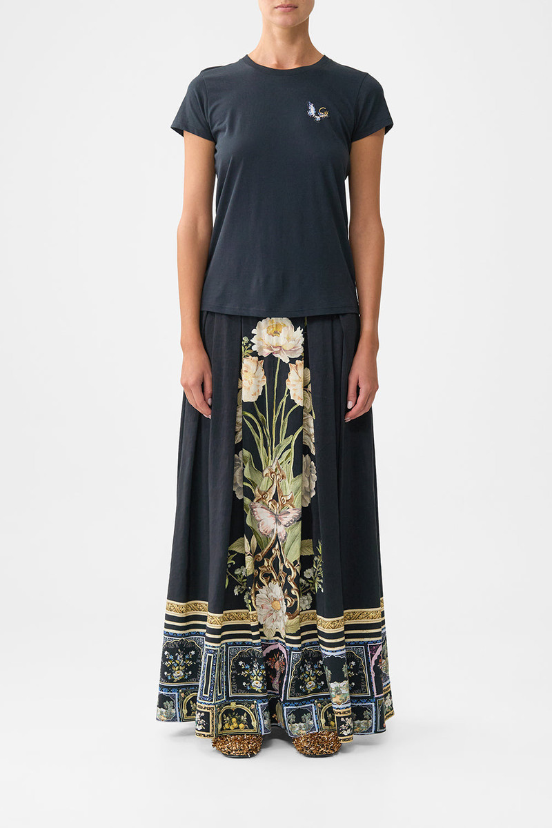 CAMILLA SLIM FIT ROUND NECK T-SHIRT outlook