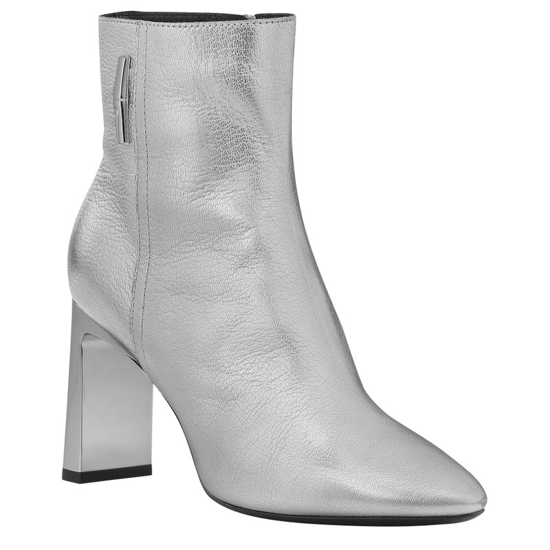 Longchamp Longchamp Métal Silvery - Leather outlook