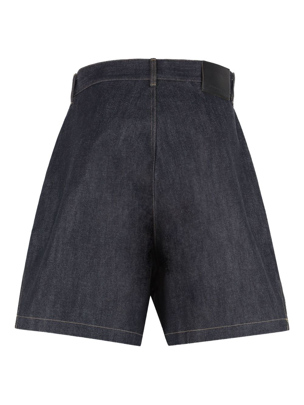 contrast-stitching shorts - 2