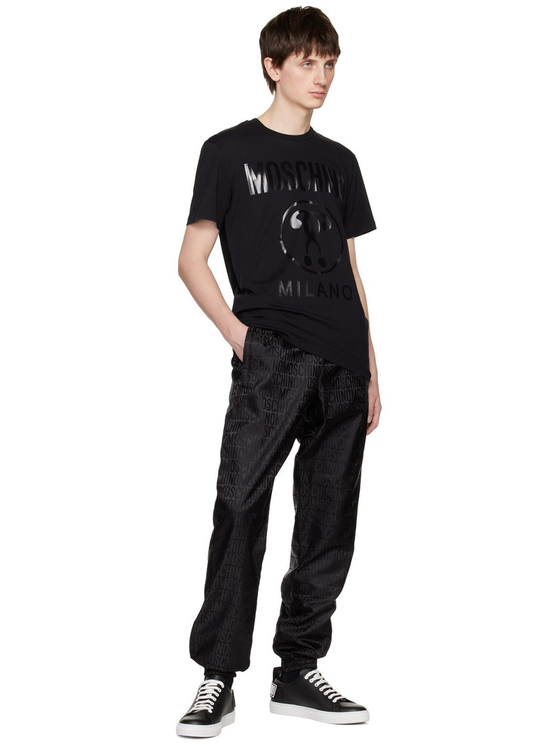 Black Double Question Mark T-Shirt 4