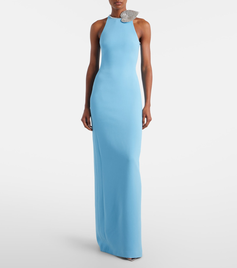 David Koma Embellished gown outlook