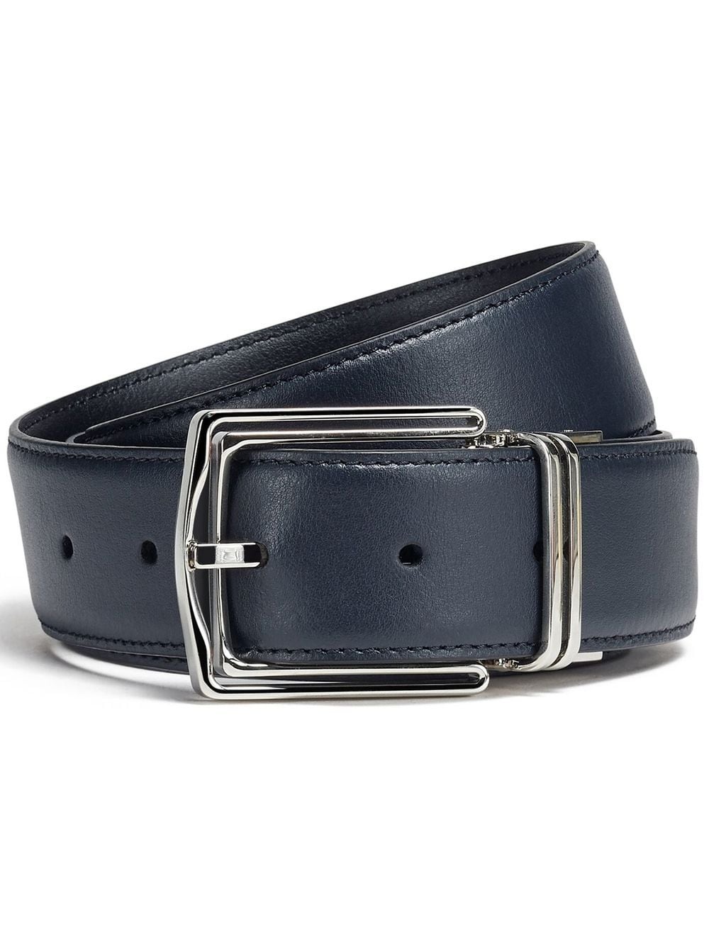 leather reversible belt - 1