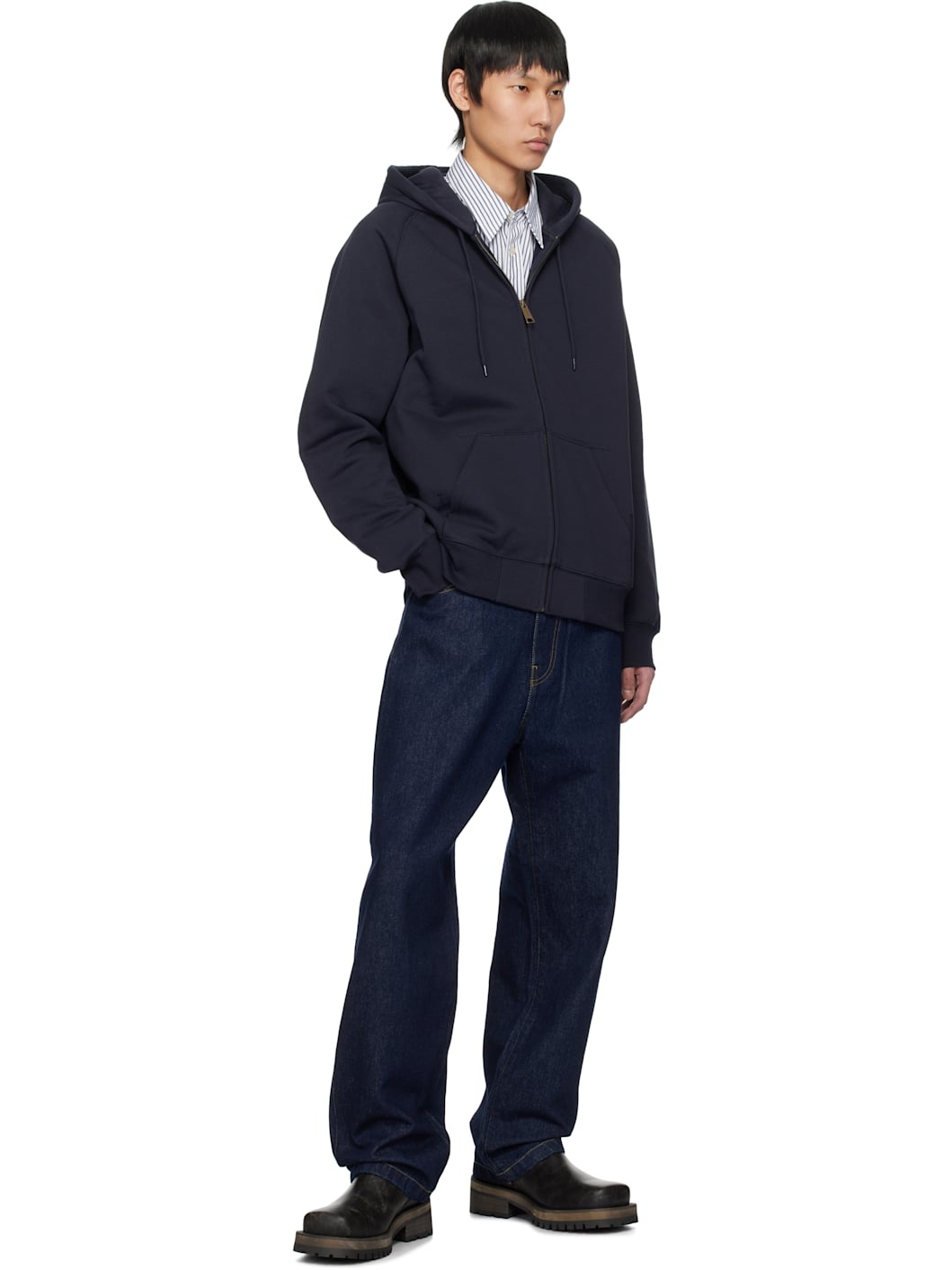 Navy Chase Hoodie - 4