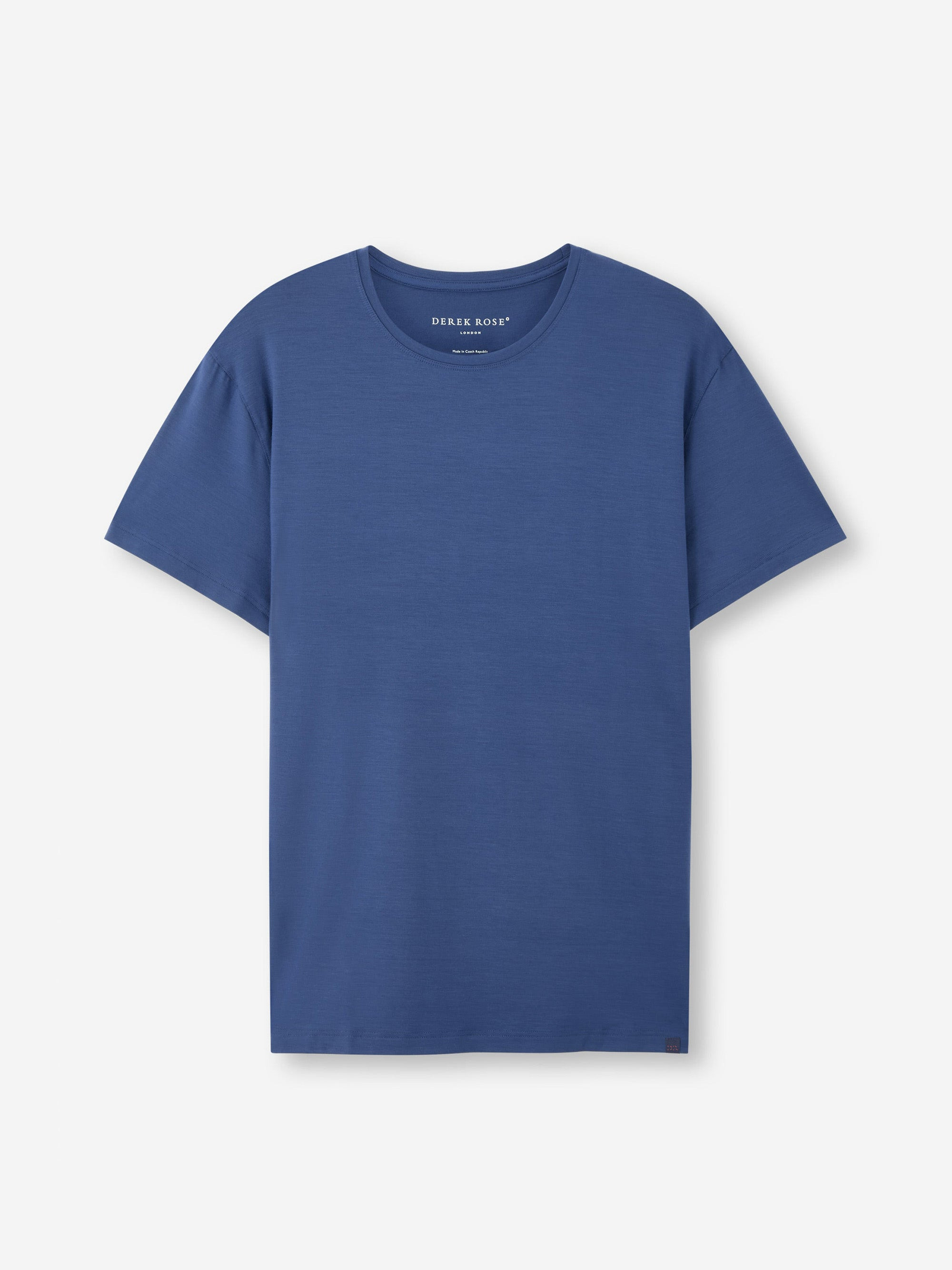 Men's T-Shirt Basel Micro Modal Stretch Sapphire - 2