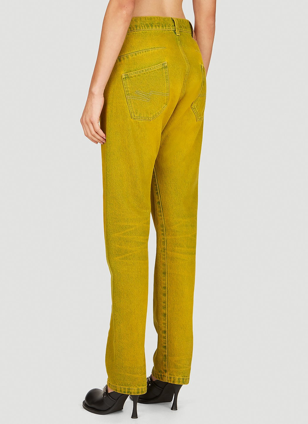 Martine Rose Women Twist Seam Jeans - 4