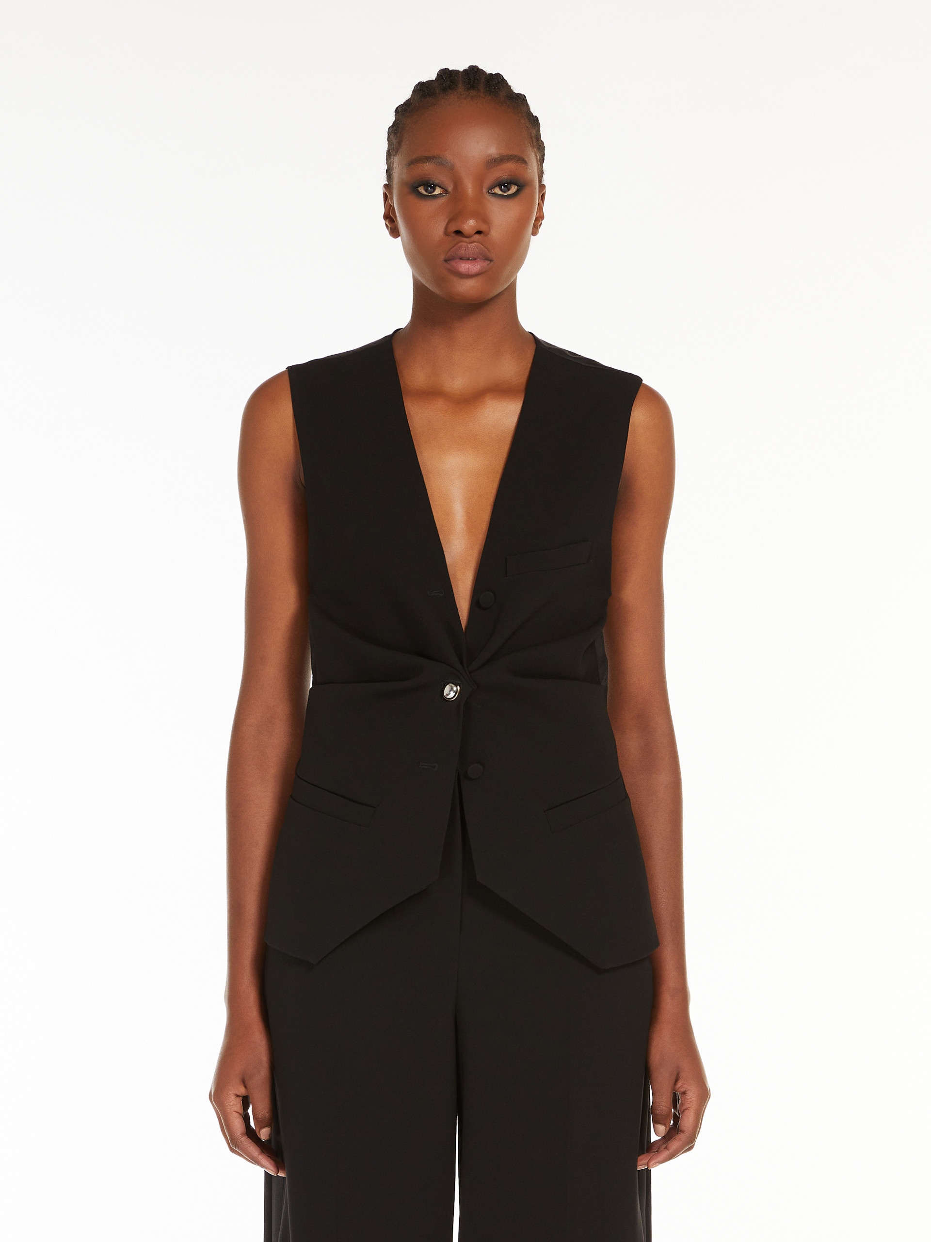 NURAGHE Cady and silk waistcoat - 3