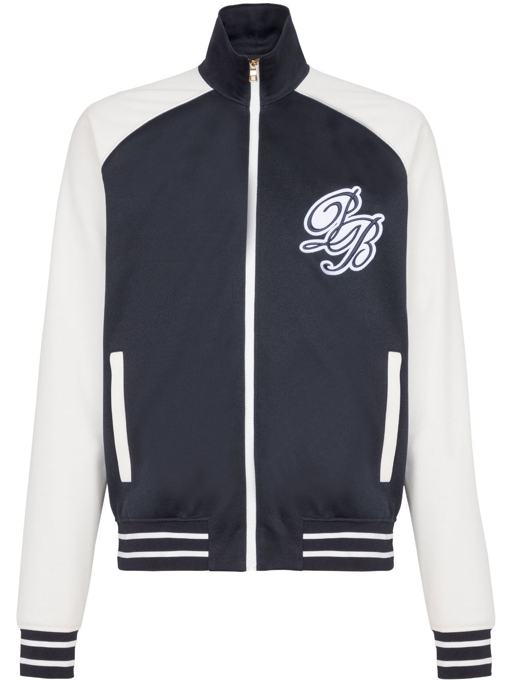 logo-appliquÃ© varsity jacket - 1