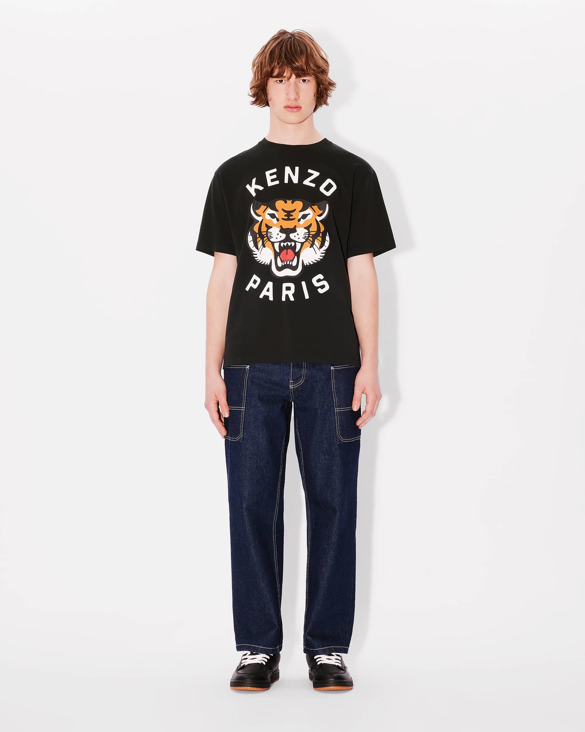 'KENZO Lucky Tiger' oversized genderless T-shirt - 11