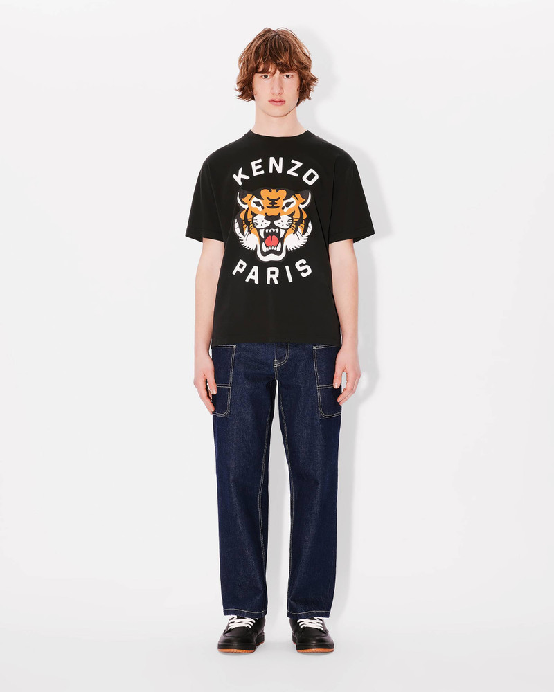 'KENZO Lucky Tiger' oversized genderless T-shirt 11
