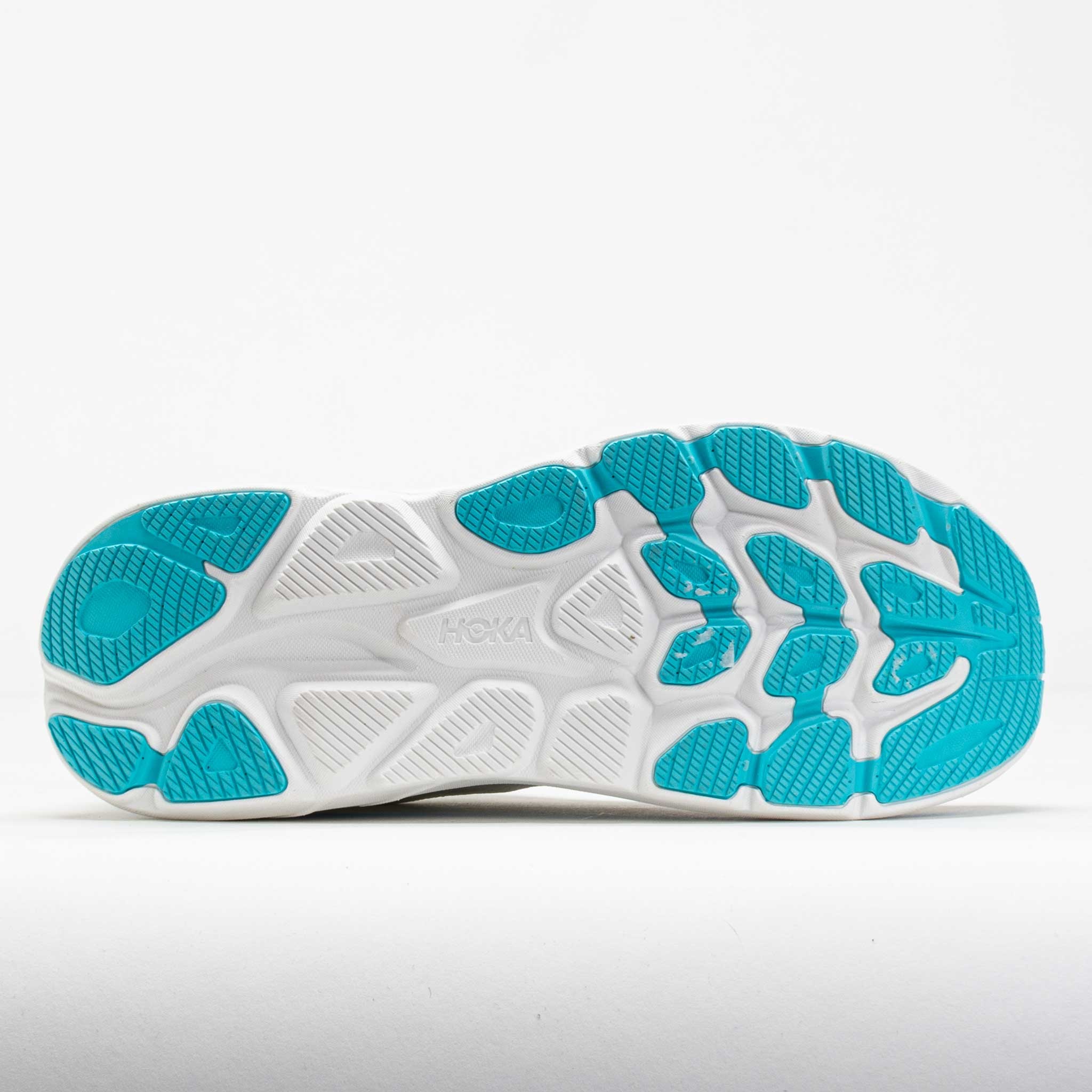 HOKA Clifton 10 Men's White/Skyward Blue - 4