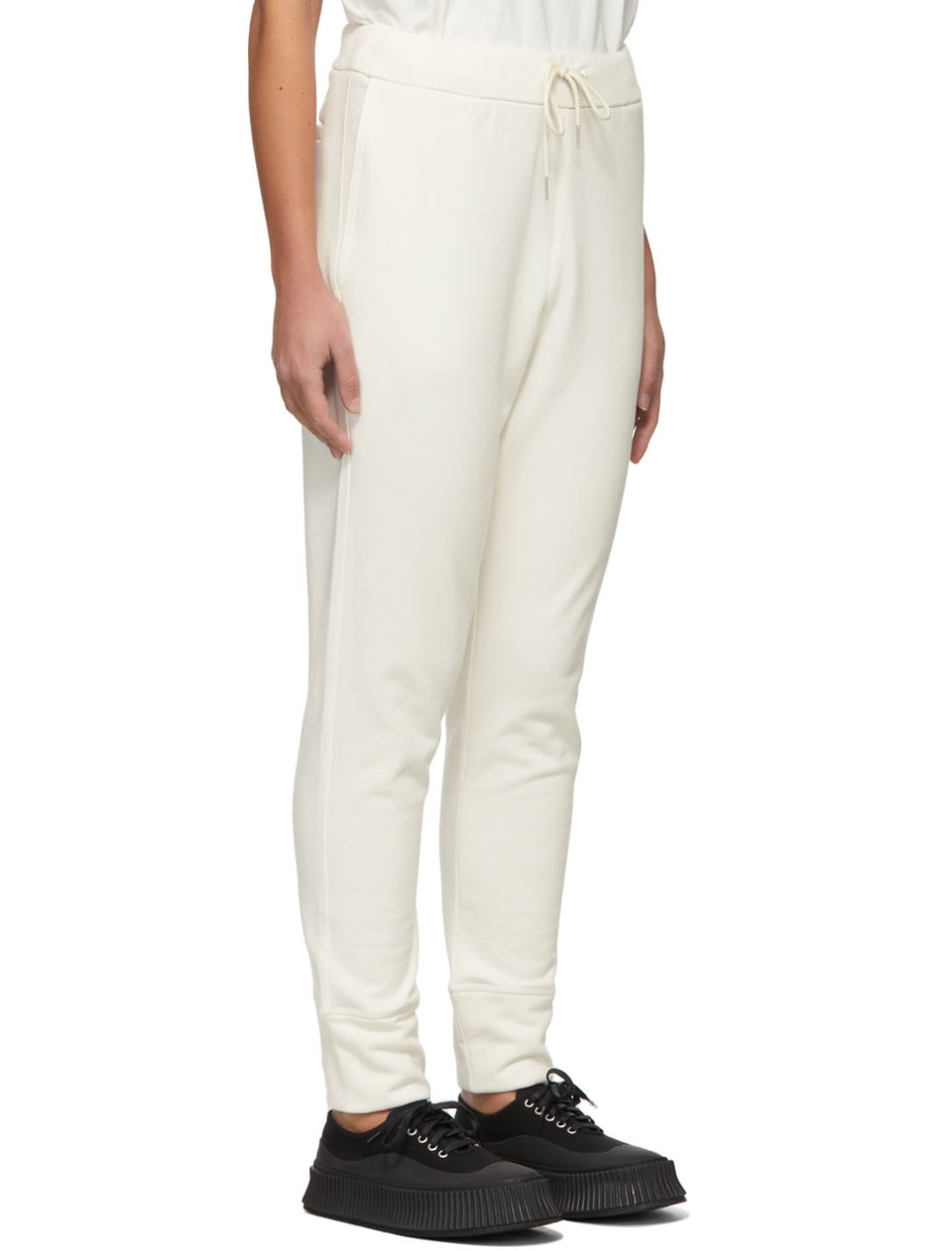 White Classic Lounge Pants - 2