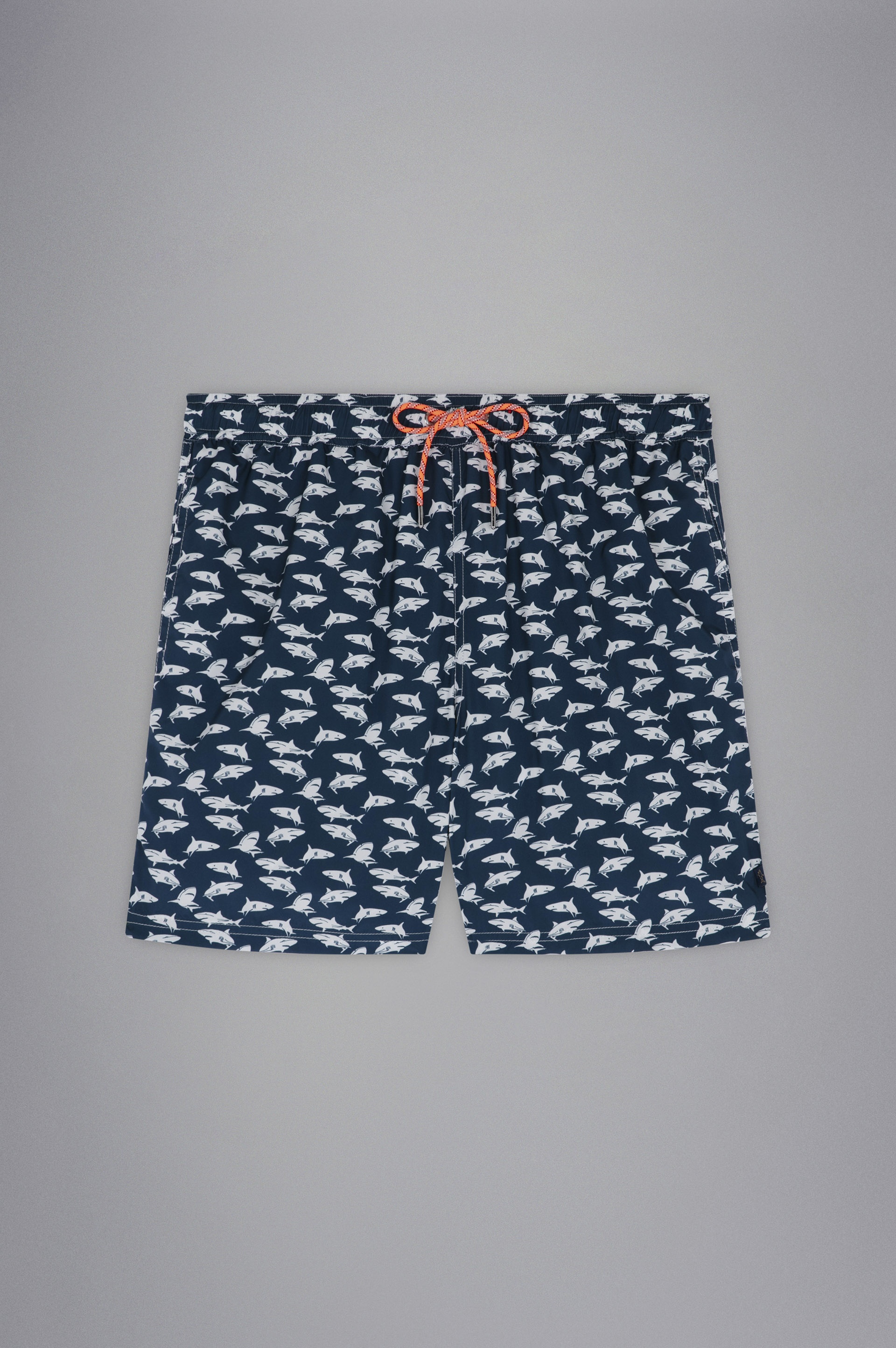 SWIM SHORTS WITH SHARK PRINT - 1