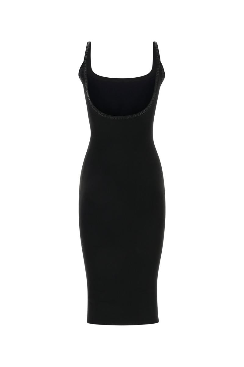 ワンピース ALEXANDER WANG Women Dresses 1KC3236019 001 S Alexander Wang logo-trim Bodycon Mini Dress | Black | FARFETCH