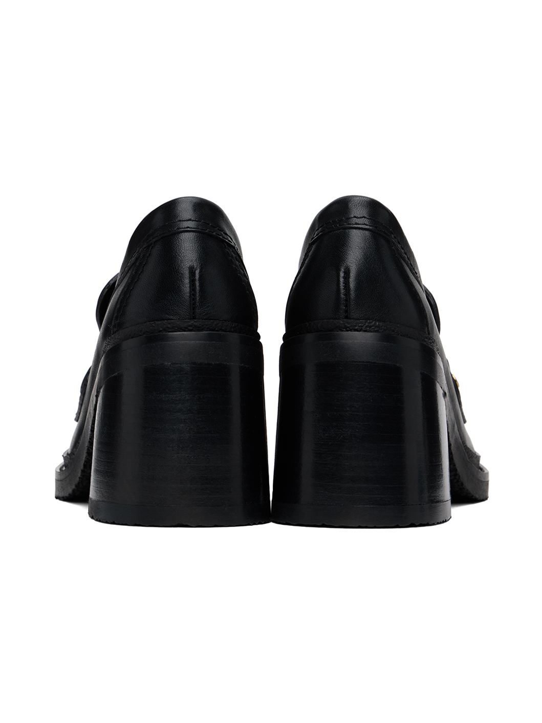 Black Edi Signature Heels - 2