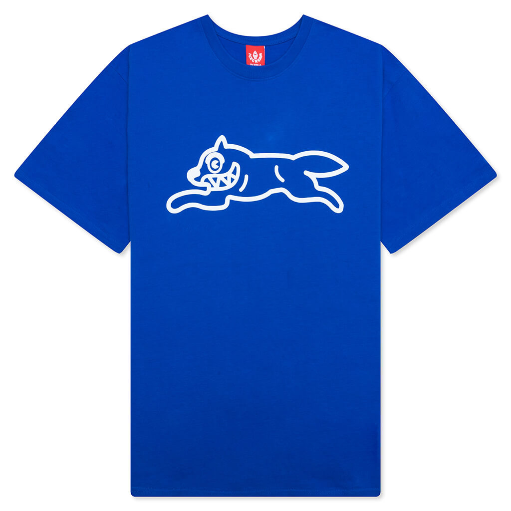 CHECKER S/S TEE - VICTORIA BLUE - 1
