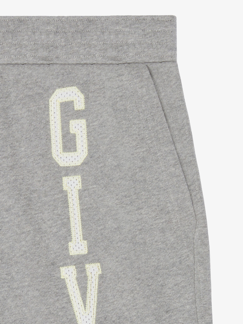 GIVENCHY COLLEGE BERMUDA SHORTS IN FLEECE 5