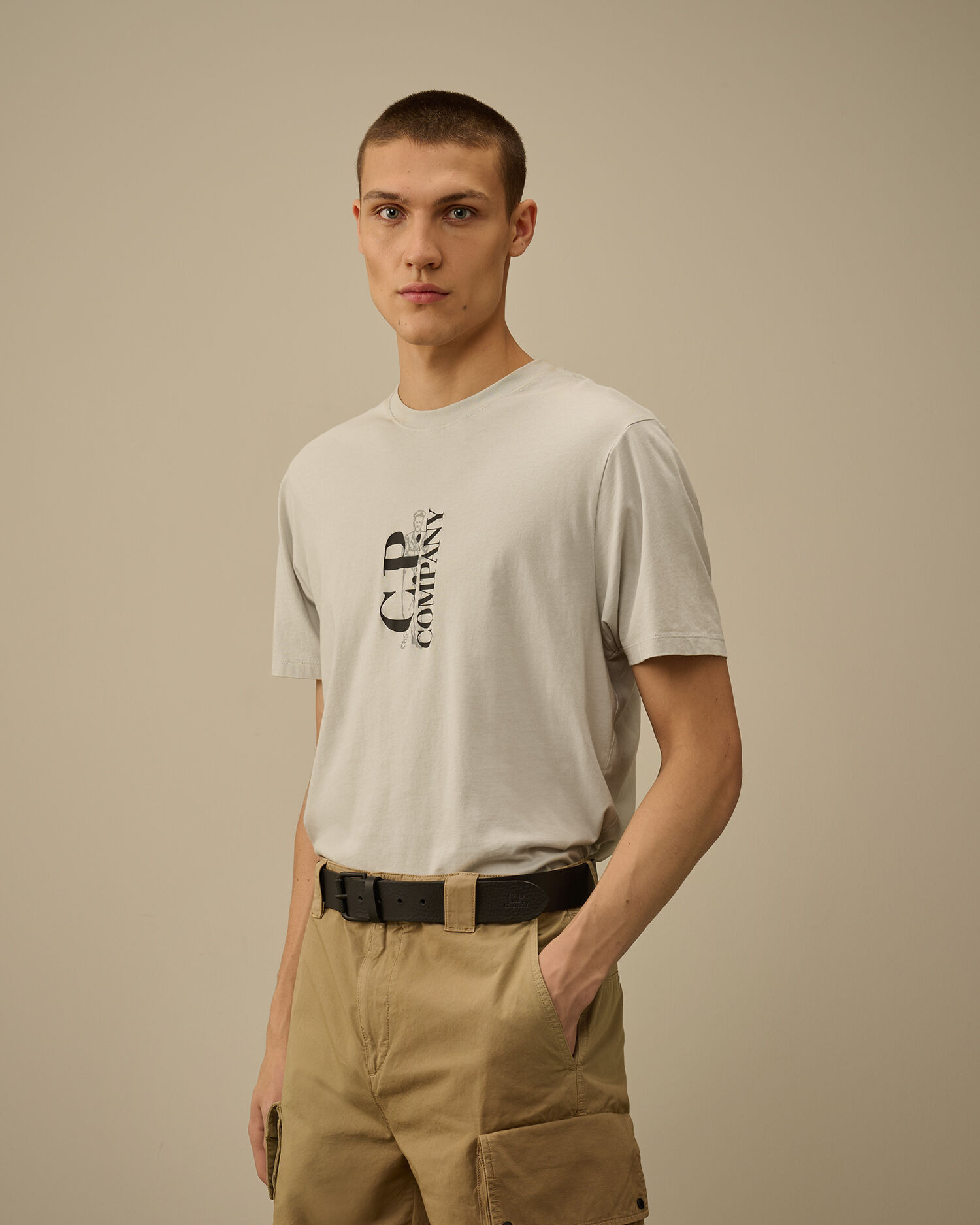 Leather Side Logo Belt - 2