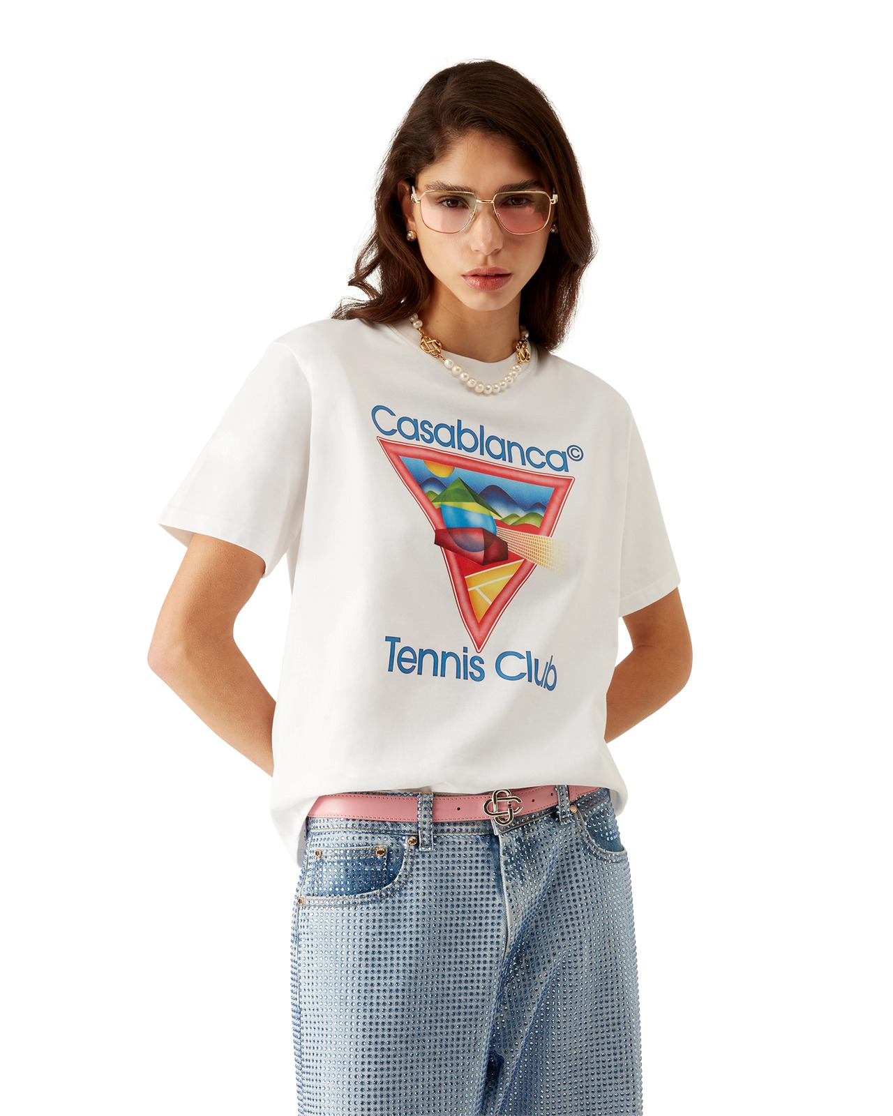 Tennis Club Icon T-Shirt | Casablanca Paris - 4