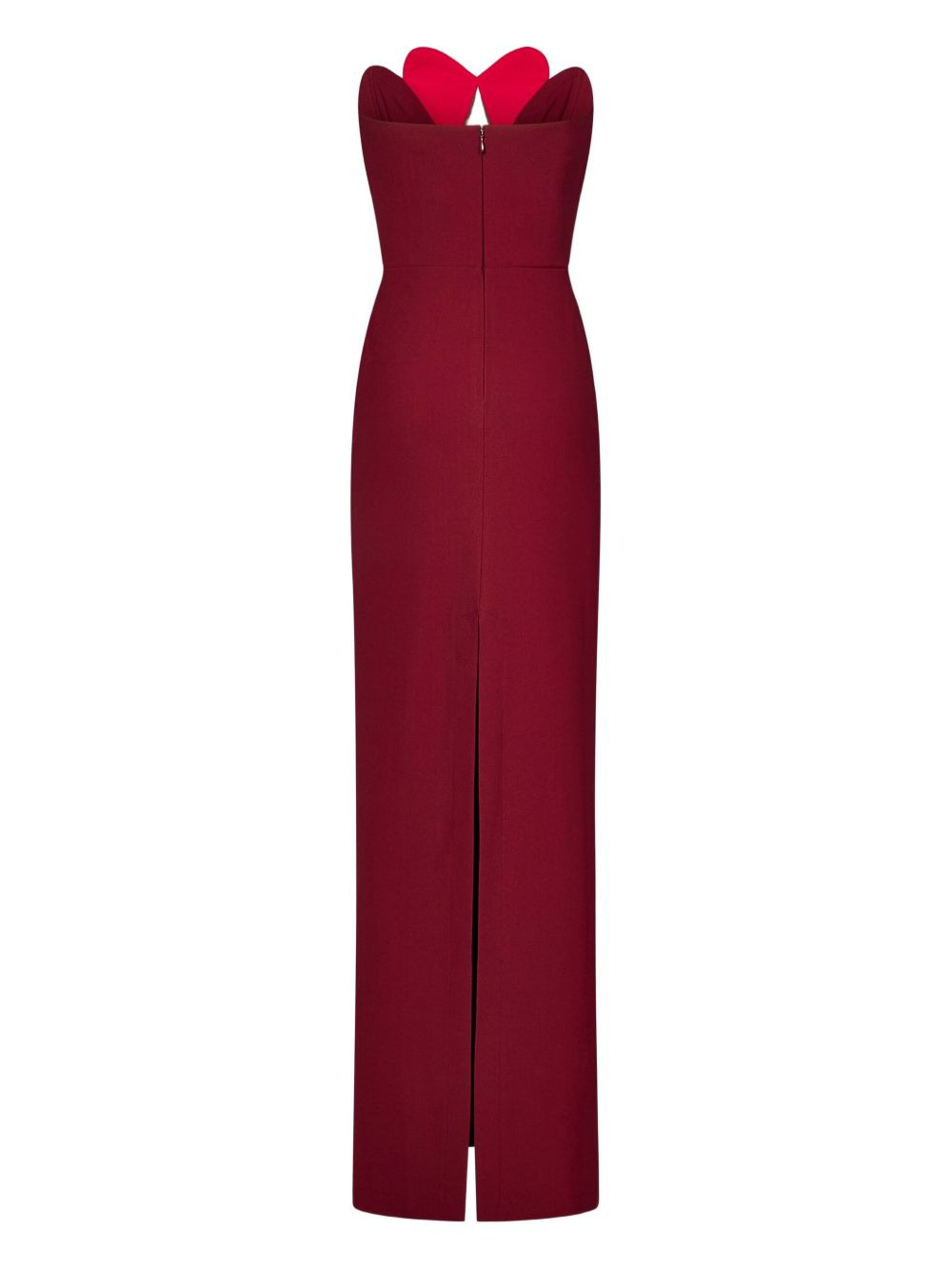 sweetheart-neckline maxi dress - 2