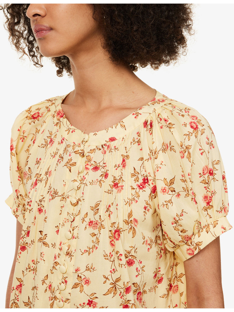 Calia Flora-Printed Cotton-Blend Top 5