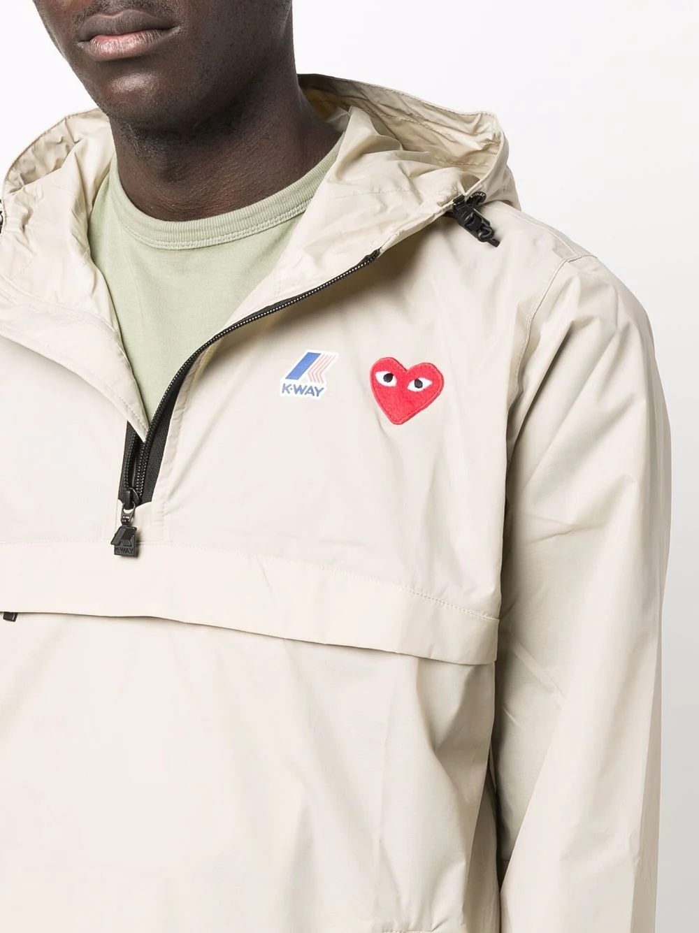x K-Way quarter-zip hoodie - 6