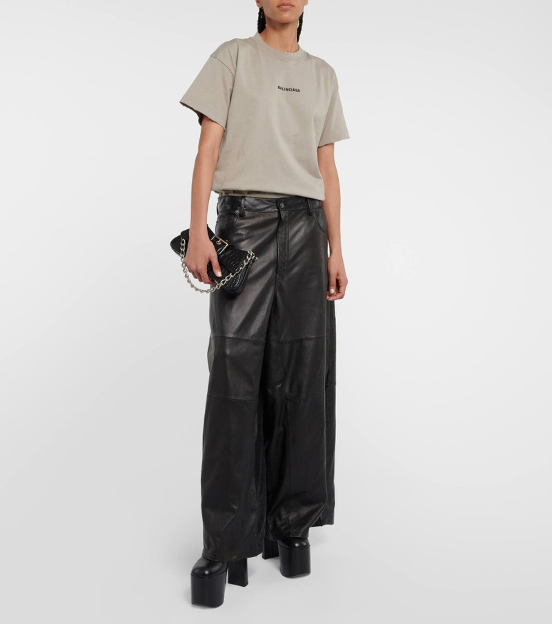 BALENCIAGA Logo cotton T-shirt outlook