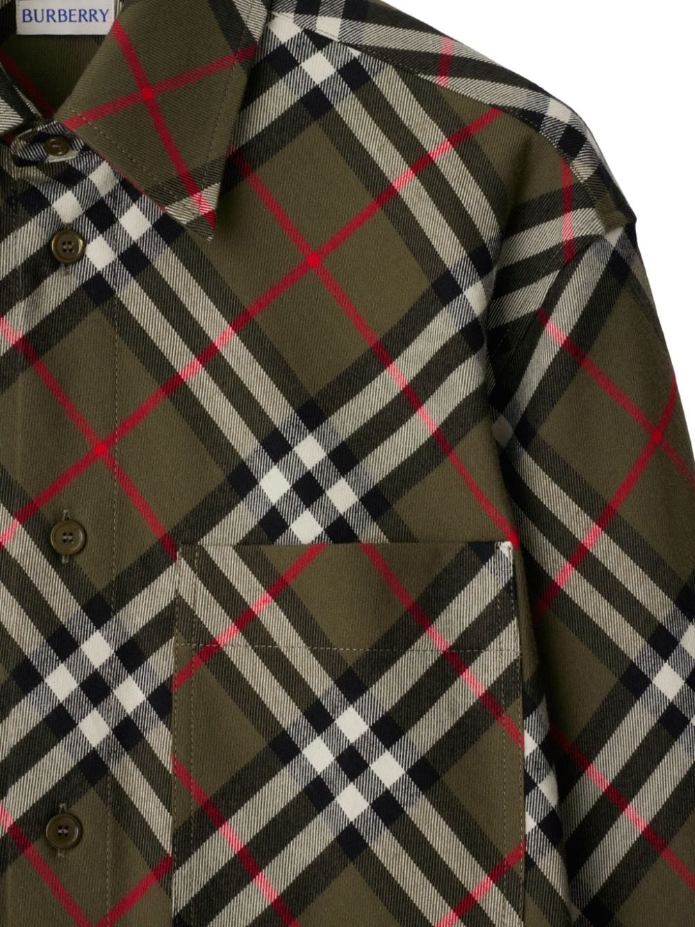 Vintage Check cotton shirt - 4