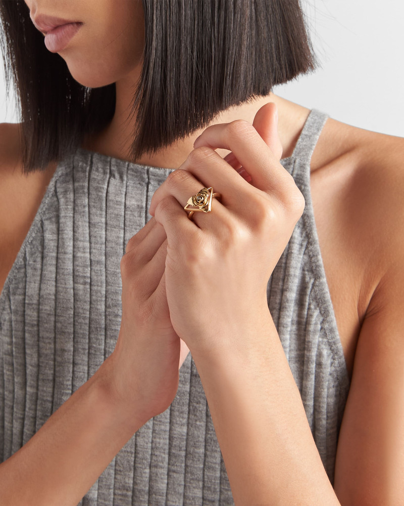 Prada Metal ring outlook