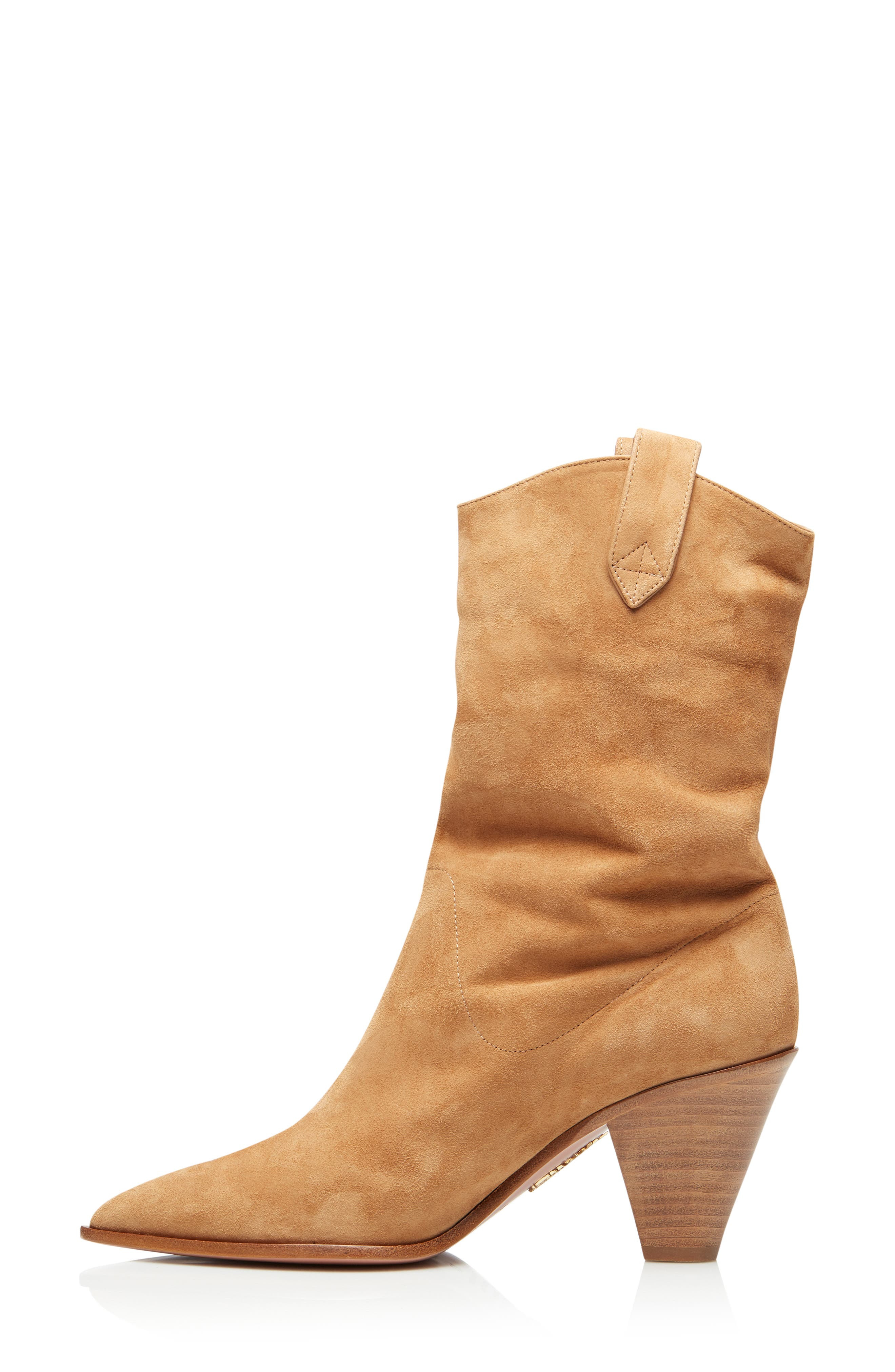 Aquazzura Boogie Western Boot in Camel at Nordstrom - 7