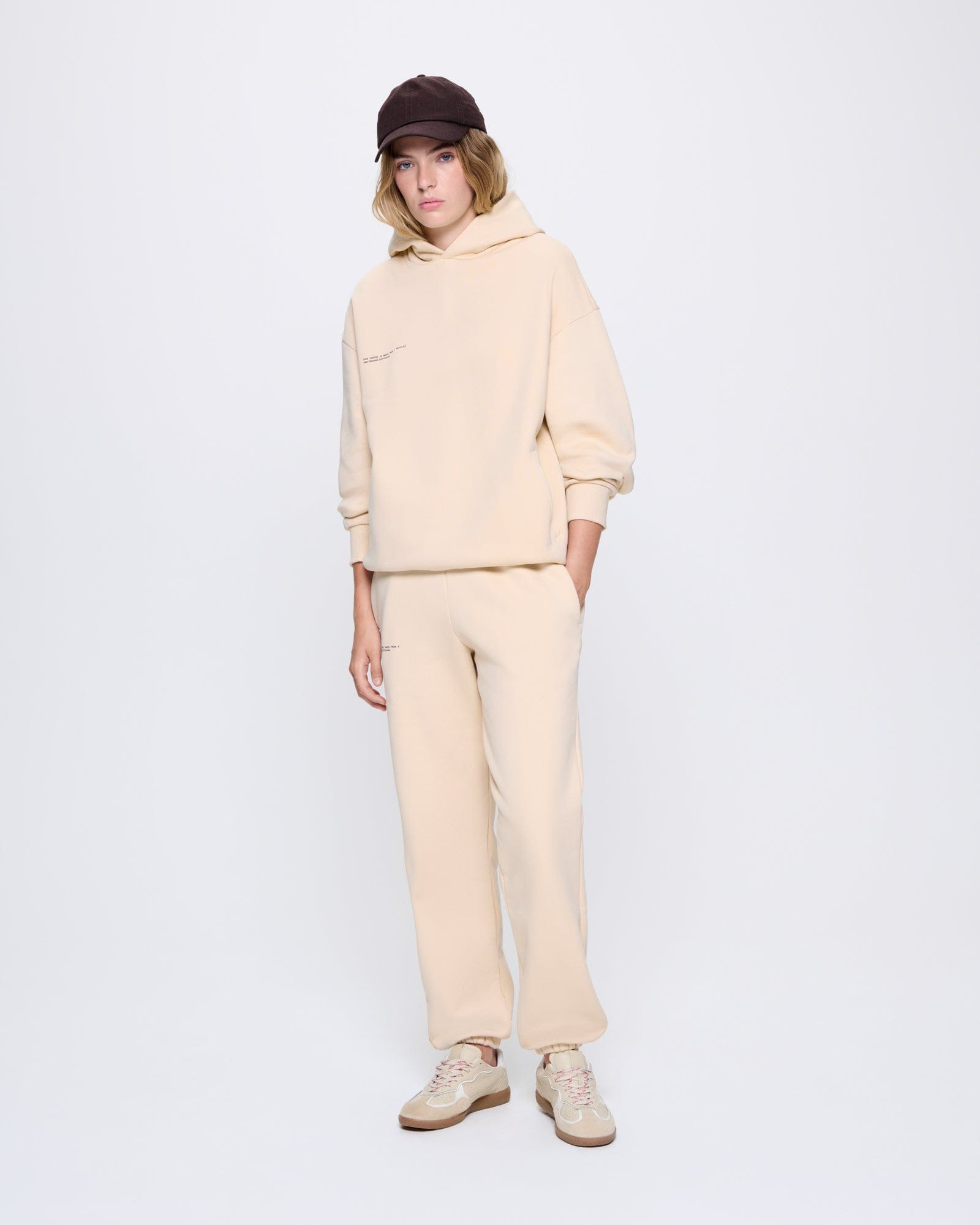 Womens 365 Heavyweight Hoodie - Sand - 3