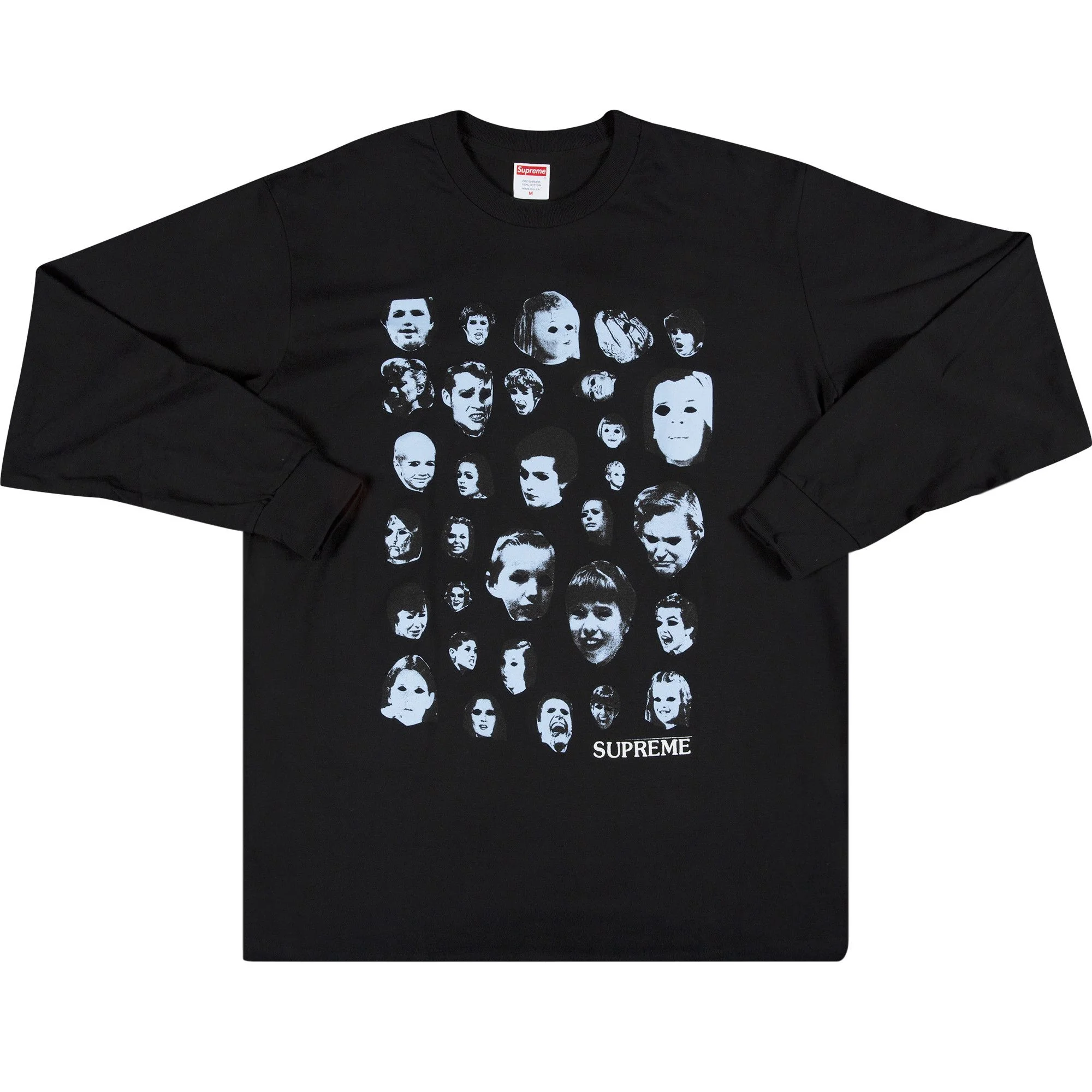 Supreme Faces T-Shirt 'Black' - 1