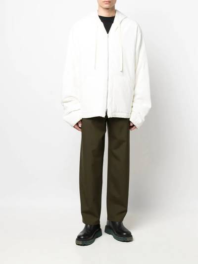 Jil Sander zipped oversized jacket outlook