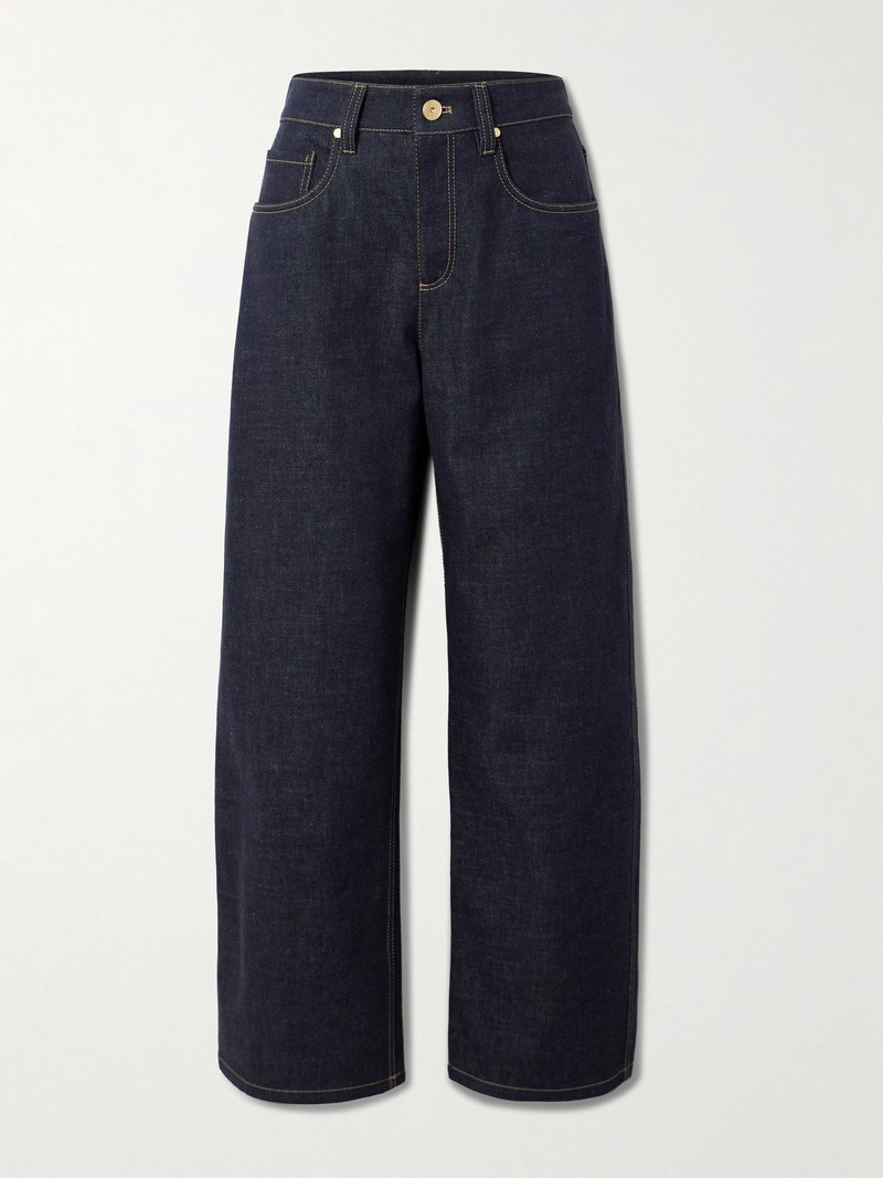 Wide-leg jeans Dark denim 1