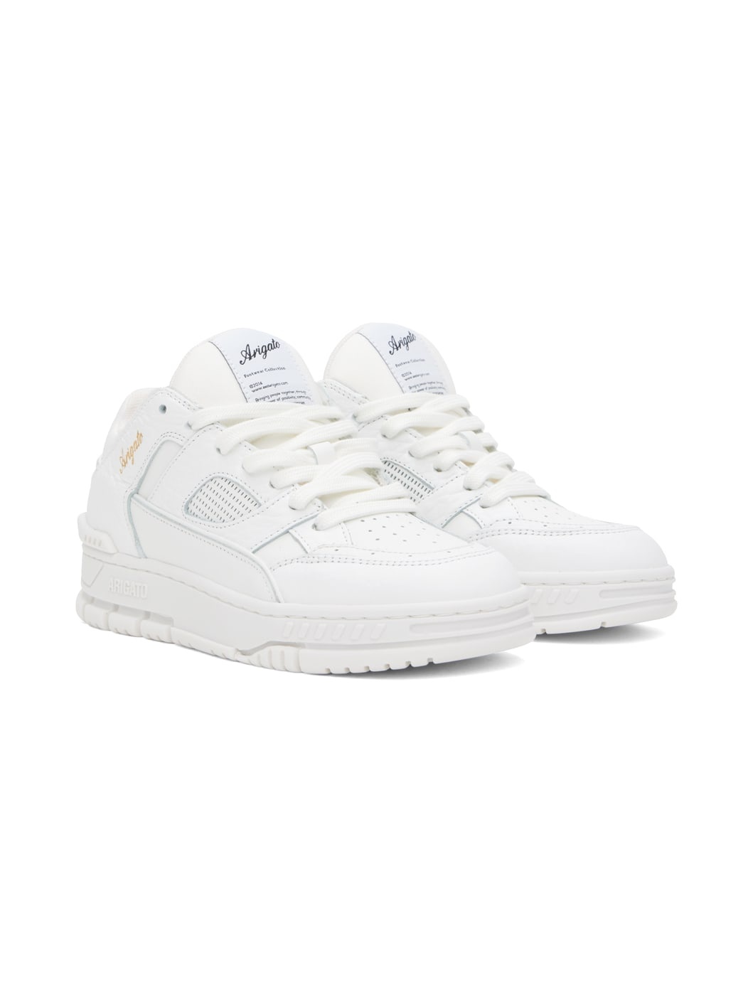 White Area Lo Sneakers - 4