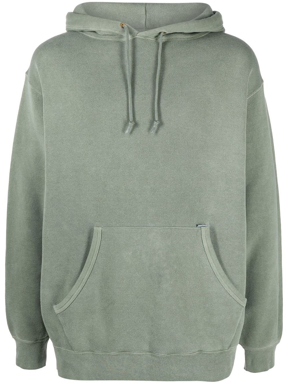 drawstring-fastening hoodie - 1