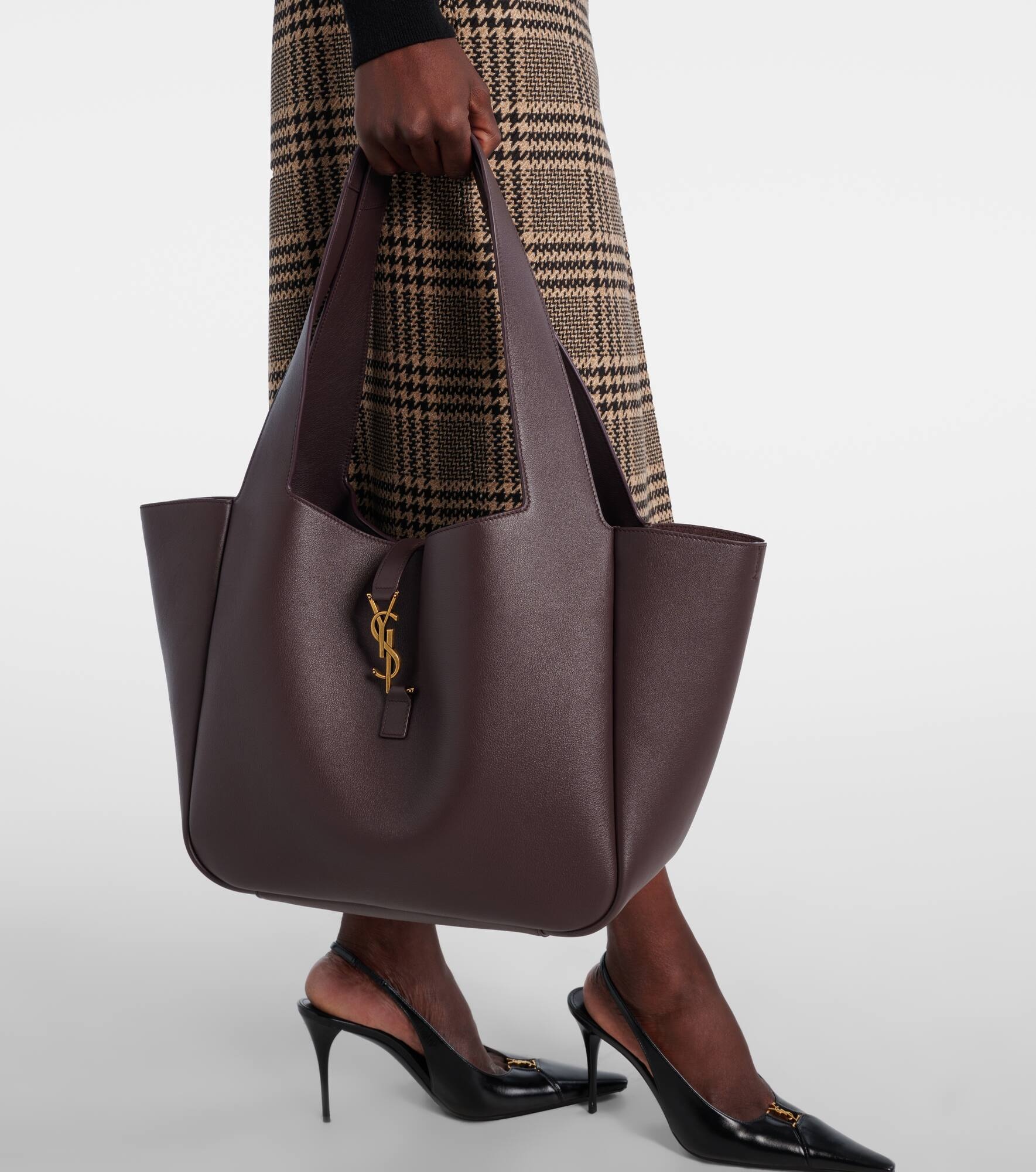Le 5 À 7 Bea leather tote bag - 7