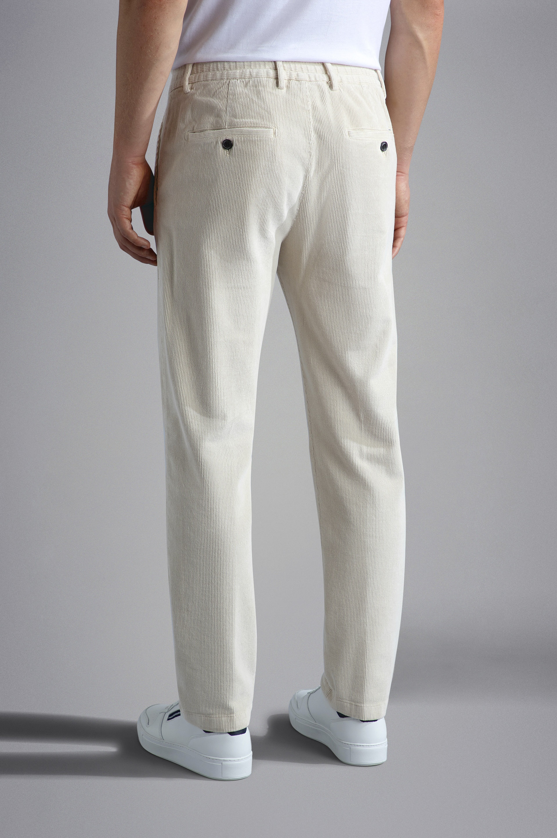 SOFT TOUCH CORDUROY CHINO TROUSERS - 3