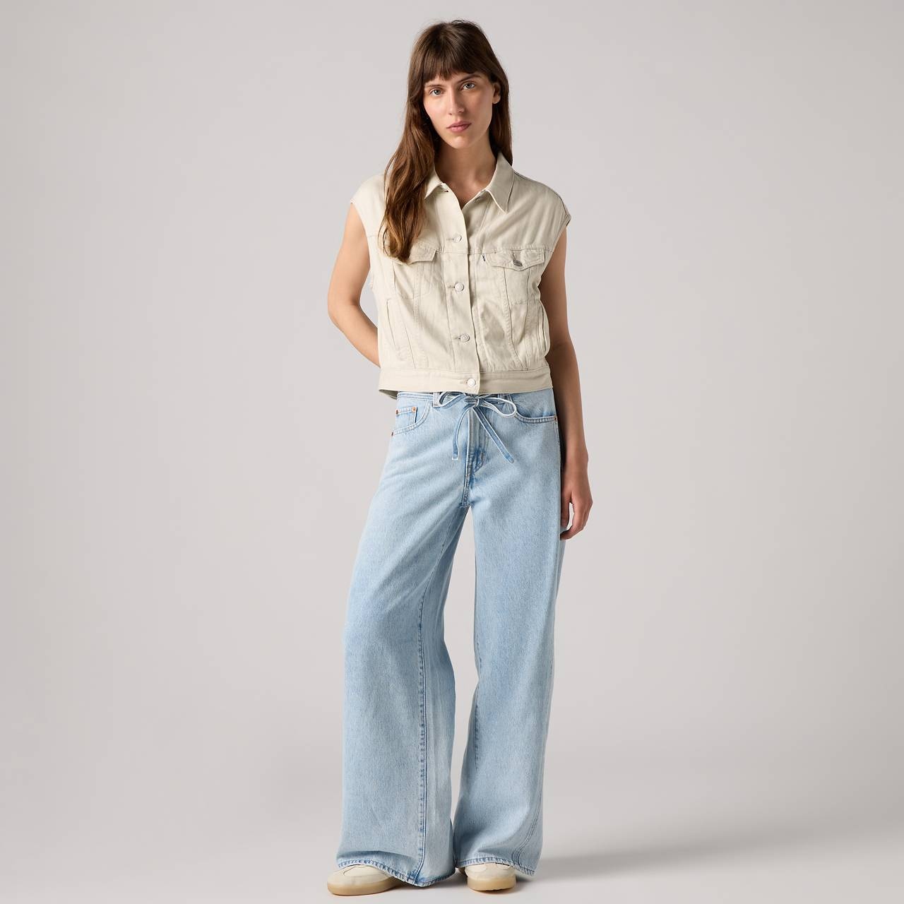 XL STRAIGHT SEAMED WOMEN'S JEANS - 2