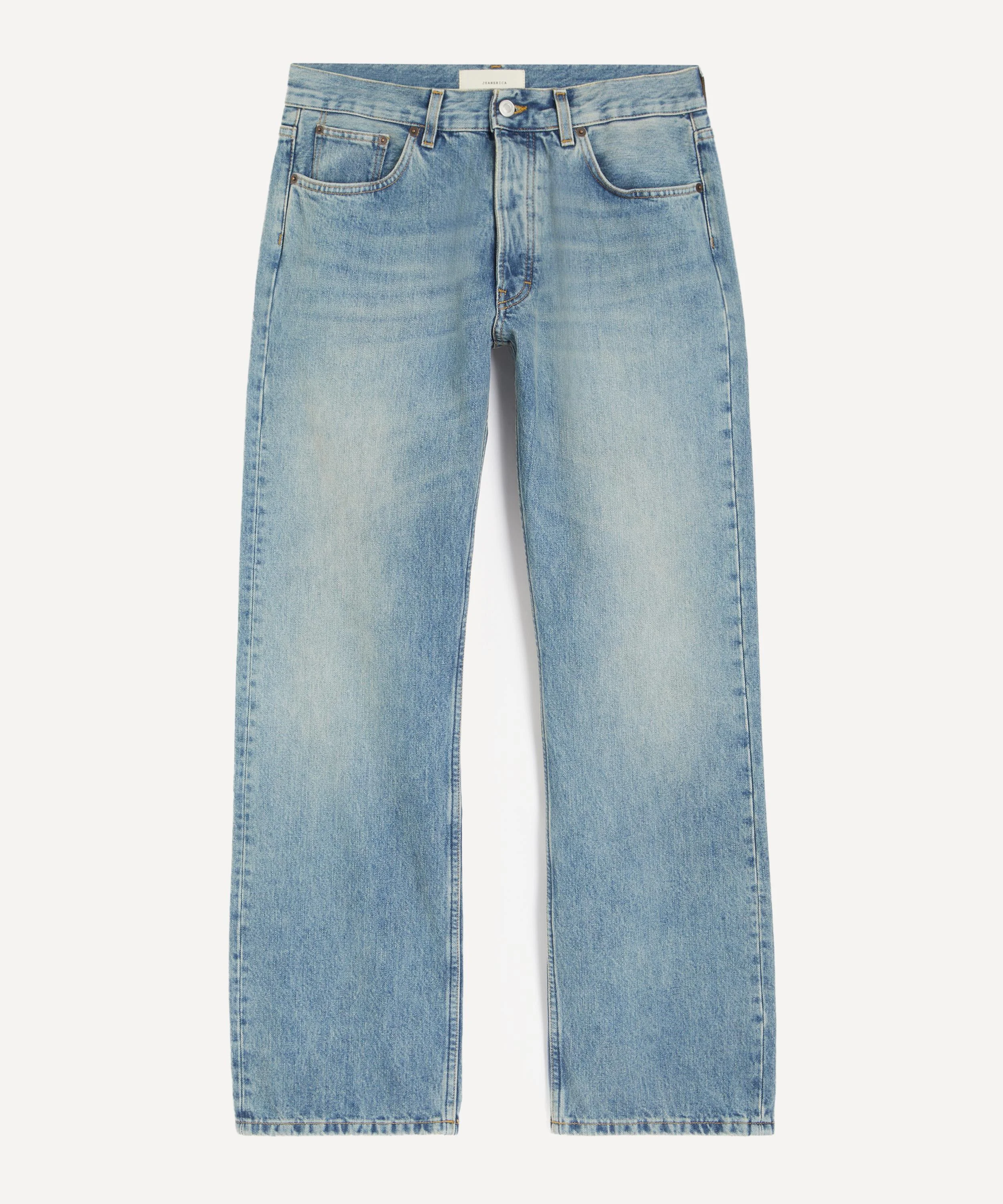 Arrow Straight-Leg Jeans in Light Fresco - 1