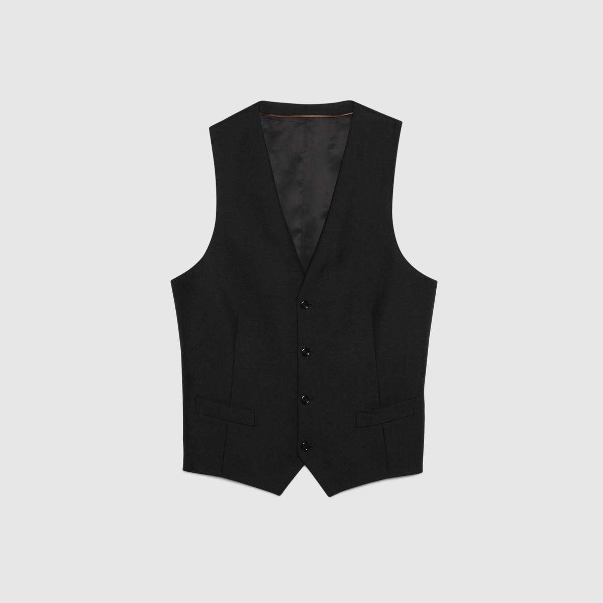 Wool mohair formal vest - 2