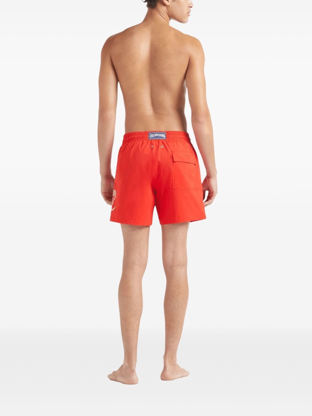 drawstring swim shorts - 4
