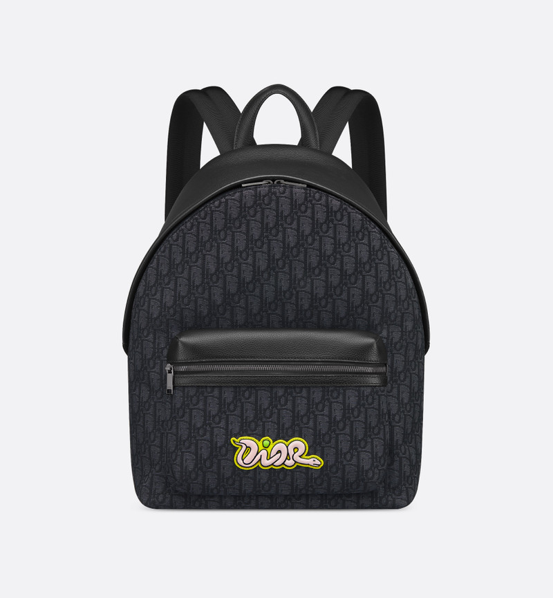 DIOR AND KAWS Rider 2.0 Zipped Backpack 1